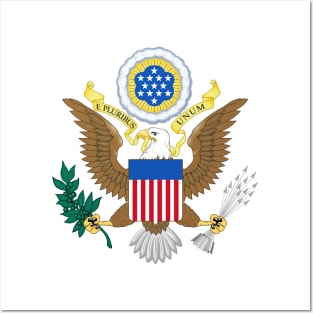 Greater coat of arms of the United States Posters and Art